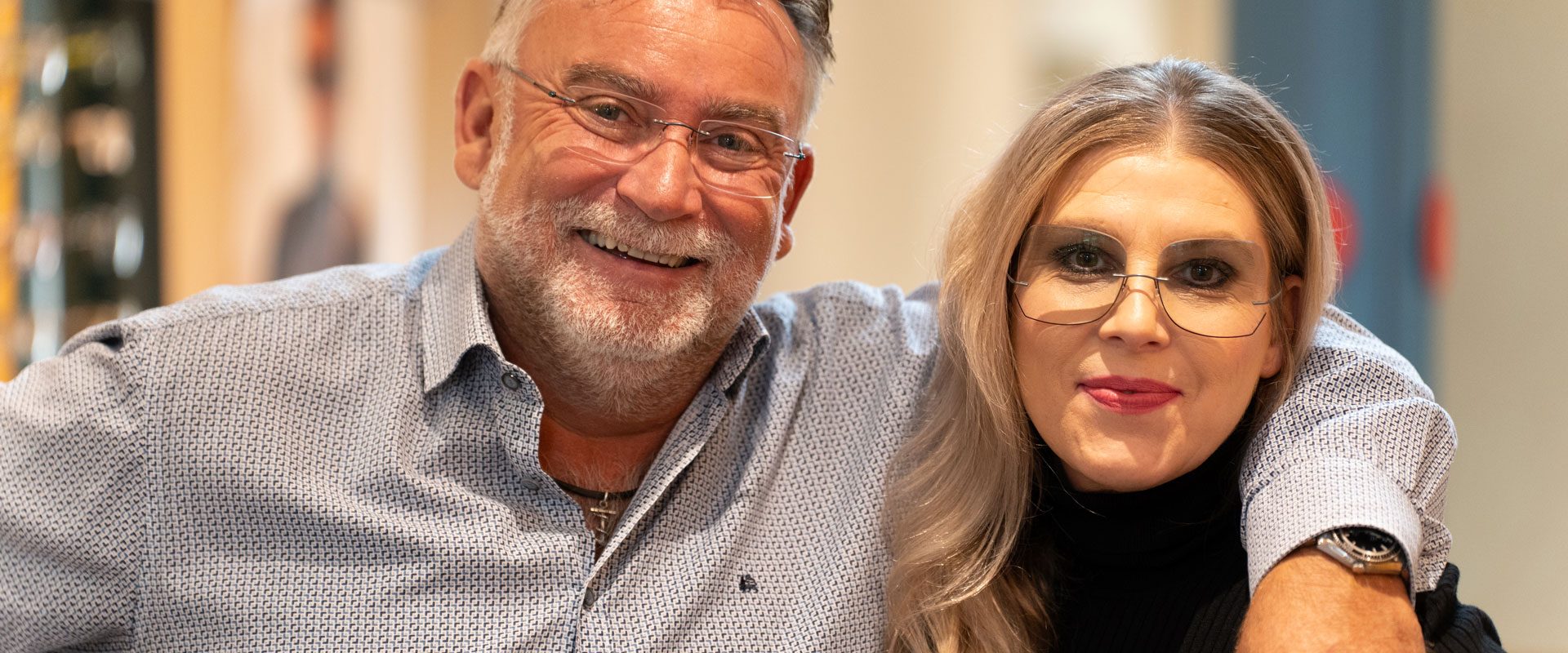 Ihr Optik Eder-Team: Richard Eder und Henriette Huber